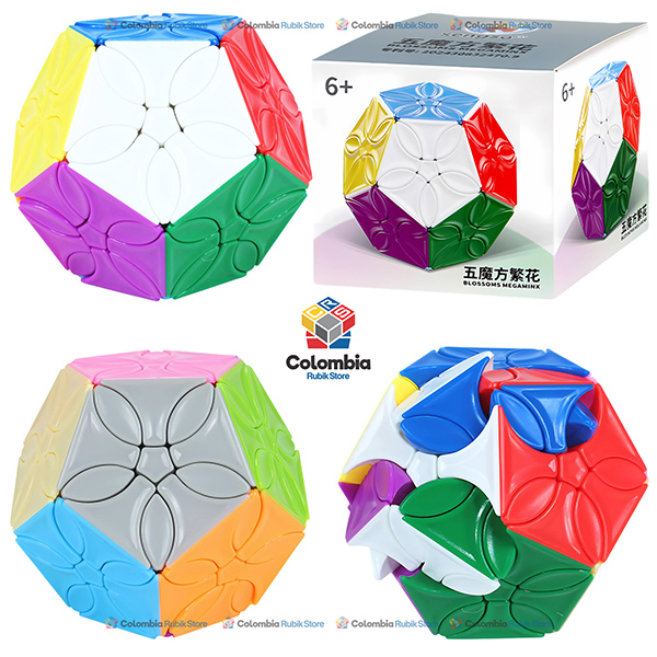 ShengShou Blossoms Megaminx Cubo Rubik ShengShou Blossoms Megaminx