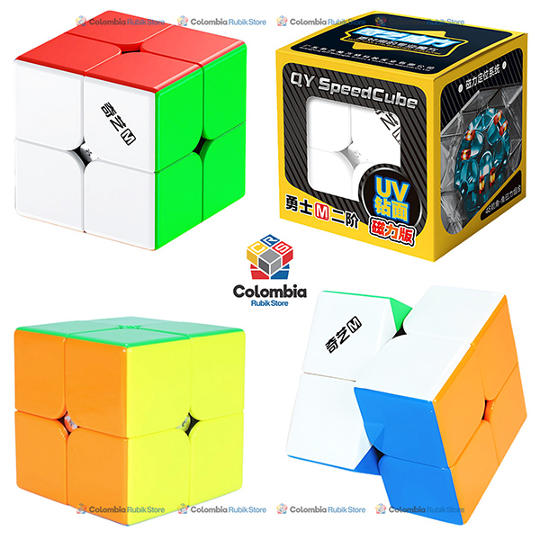 QiYi Warrior M 2x2 UV Cubo Rubik QiYi Warrior 2x2 M UV