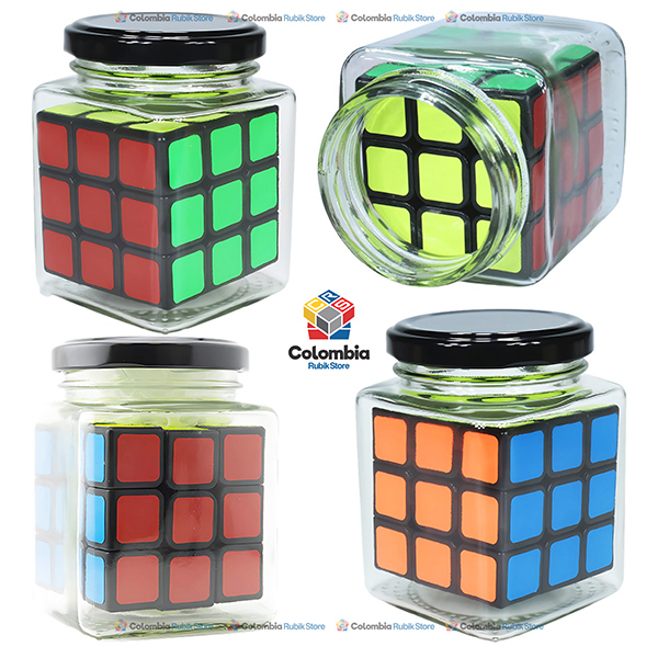 Cubo Rubik Cube in a Jar 3x3