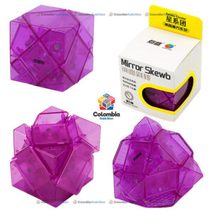 Cubo Rubik DianSheng Mirror Skewb Magnetic Purpura