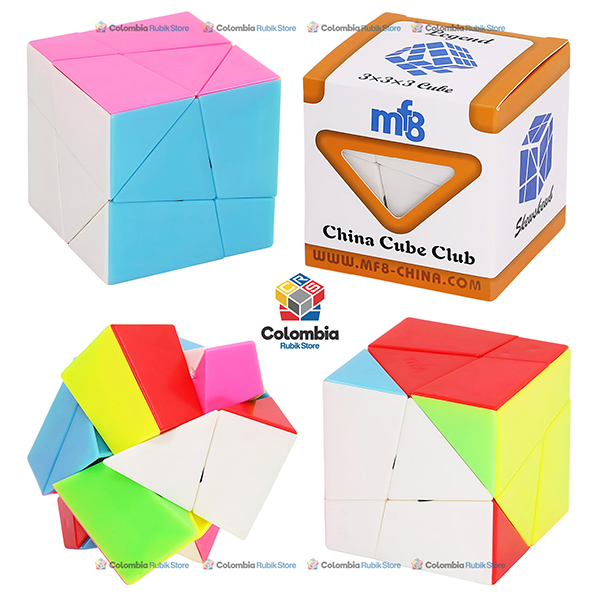 MF8 Fish Skewb Cube Cubo Rubik MF8 Fish Skewb Cube