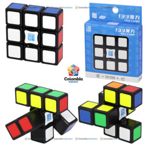 Cubo Rubik MoFang JiaoShi 1x3x3 Tiled Negro