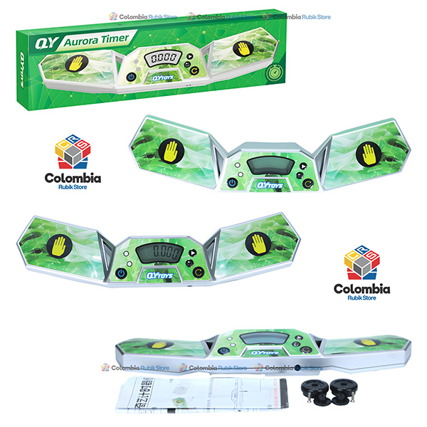 Cubo Rubik QiYi Aurora Timer Edicion Limitada