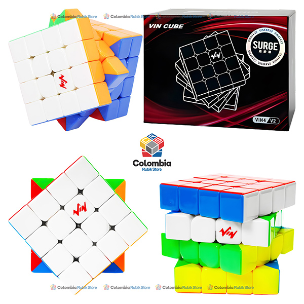 Vin Cube 4x4 M V2 Surge UV Cubo Rubik Vin Cube 4x4 M V2 Surge UV