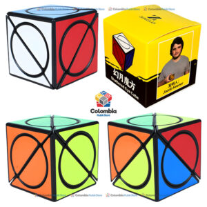 Cubo Rubik ZePuzzles Shattered Eye Cube Negro