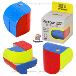 DianSheng Penrose 2x2 Stickerless con diseño curvo y modificación de forma