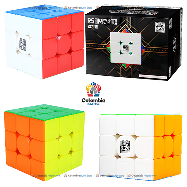 MoFang JiaoShi RS3M V5 SE Magnetic 3x3 MoFang JiaoShi RS3M V5 SE Magnetic 3x3 edición especial con logotipo negro
