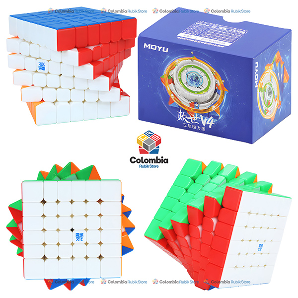 MoYu AoShi V4 6x6 Triple Track Magnetic Cubo Rubik MoYu AoShi V4 6x6 Triple Track Magnetic