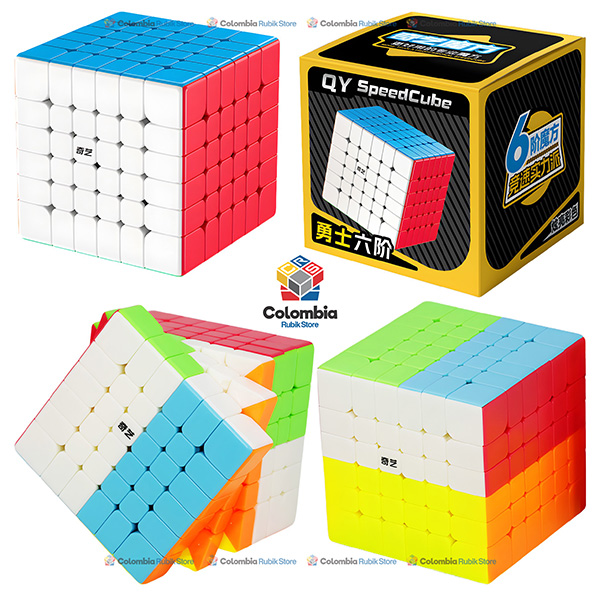 QiYi Warrior 6x6 QiYi Warrior 6x6 cubo grande compacto con giro suave y diseño ergonómico