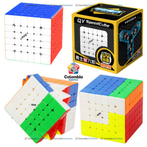 QiYi Warrior 6x6 Magnetic UV con acabado brillante y sistema magnético avanzado