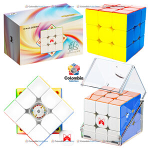 QiYi XMD Tornado V3 Premium 3x3 Pioneer UV con sistema MagLev y acabado brillante