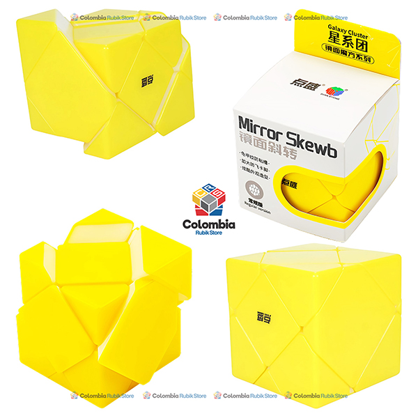 Cubos Rubik DianSheng Twisted 2x2 Amarillo