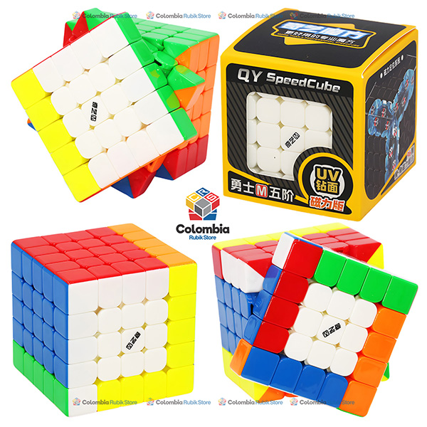 QiYi Warrior 5x5 Magnetic UV QiYi Warrior 5x5 Magnetic UV cubo 5x5 con triple sistema magnético y acabado brillante UV