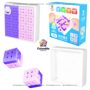 GAN Monster Go Spelling Cube 4x4 GAN Monster Go Spelling Cube 4x4 con mini cubos para formar palabras y figuras educativas