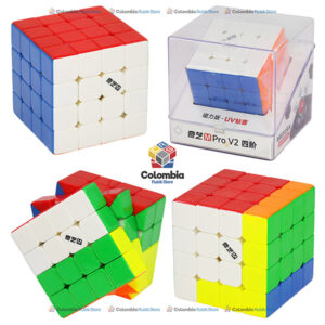 QiYi M Pro 4x4 V2 Ball Core UV con sistema magnético y acabado brillante