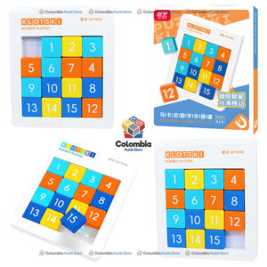 QiYi 15 Klotski Puzzle 4x4 Lite Magnetic QiYi 15 Klotski Puzzle 4x4 Lite Magnetic con colores pastel y sistema magnético