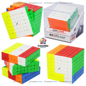 QiYi M Pro 7x7 Ball Core UV cubo magnético con tecnología Ball-Core y acabado UV Coated para speedcubing.
