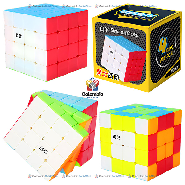 QiYi Warrior 4x4 cubo de velocidad económico, rápido, estable y resistente para practicar speedcubing.