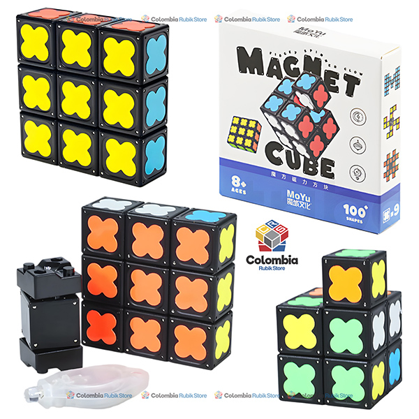 MoYu Magnetic 1x1 9 pcs MoYu Magnetic 1x1 9 piezas cubos magnéticos creativos