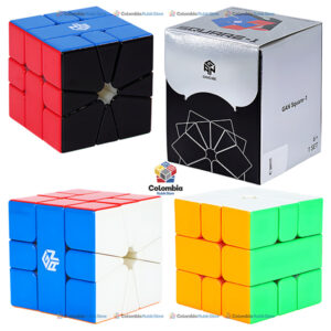 GAN Square-1 Maglev Ball Core UV Negro con 36 imanes y acabado UV brillante
