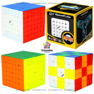 QiYi Warrior 6x6 M Frosted magnético con acabado mate y diseño stickerless