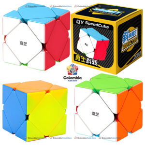 QiYi Warrior Skewb QiYi Warrior Skewb Stickerless mate de seis colores con diseño de esquinas redondeadas